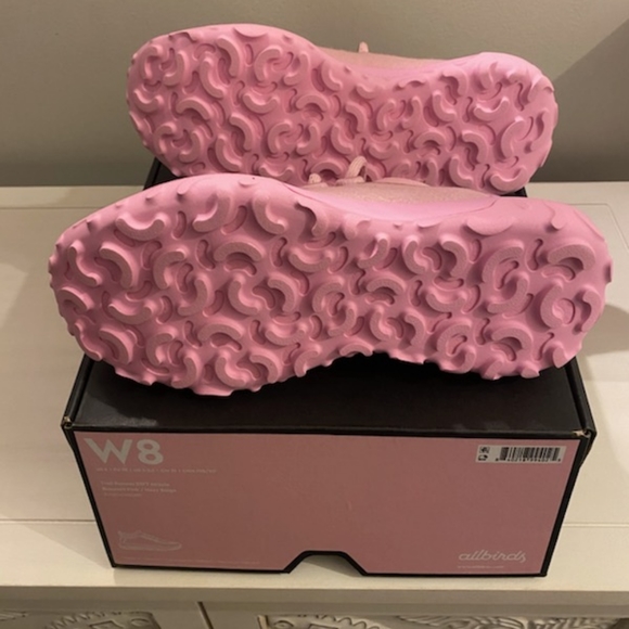 Allbirds pink women size 8 sneakers new in box - Picture 3 of 5